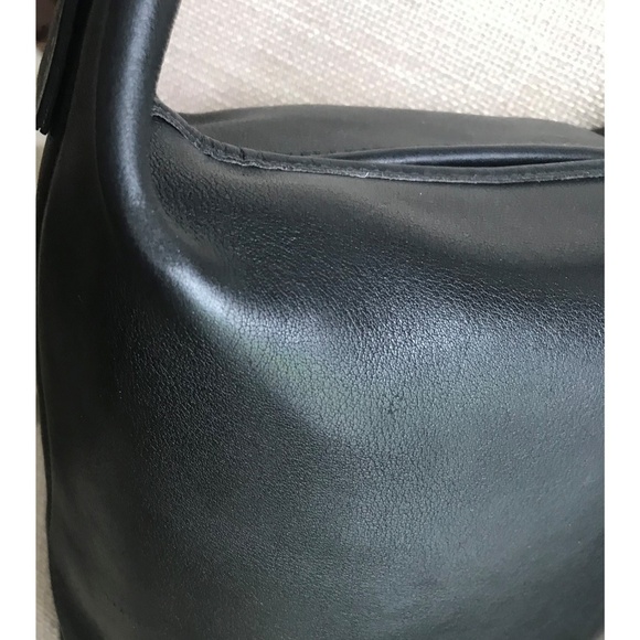 COACH Vintage Bucket 9953 Crossbody Black Leather - Picture 8 of 8